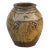 Antique Martaban Golden Brown Oil Pot For Sale