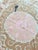 Textile Suzani Tablecloth - Neutral Tan Uzbek Tablecloth 4'5'' X 4'6'' For Sale - Image 7 of 9