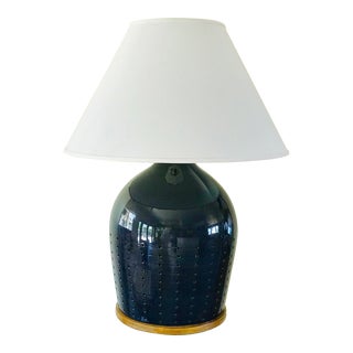 Contemporary Oversized Ralph Lauren Ceramic Lamp For Sale
