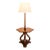 Vintage Restored Provincial Lamp With Cocktail Table by Tomlinson For Sale