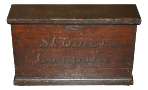 Antique Victorian Campaign Chest