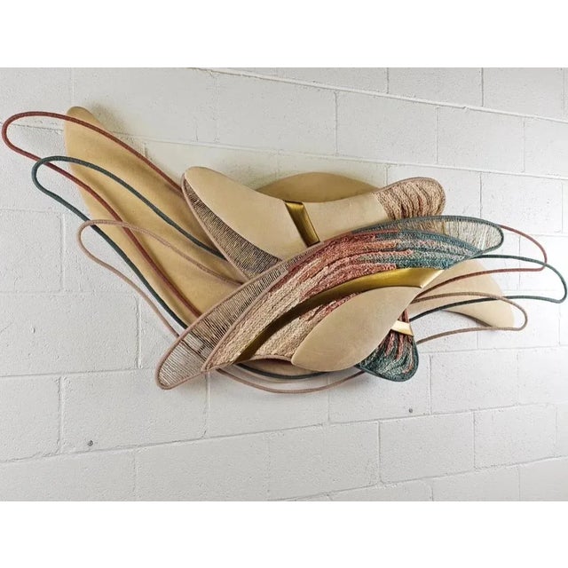1990s 1990s Mixed Media Wall Sculpture by Fowler-Thelen For Sale - Image 5 of 7