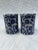 Farmhouse Blue and White Floral Porcelain Salt and Pepper Shakers a Pair For Sale - Image 3 of 7