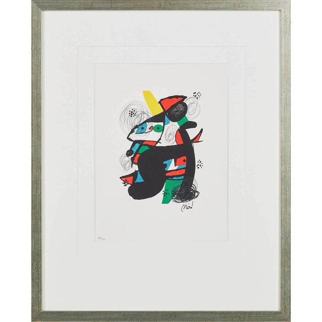 Joan Miró, La Mélodie Acide, Planche XI, 1980, Lithograph For Sale - Image 7 of 7