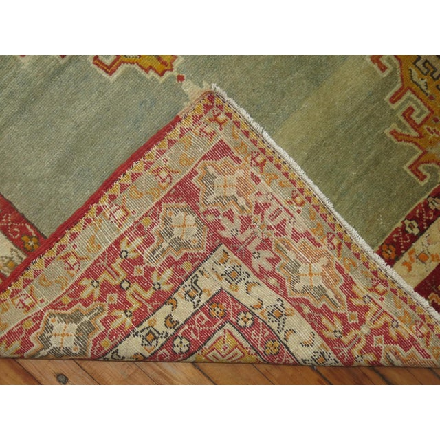 Early 20th Century Blue Turkish Sivas Rug - 3'8" x 6' For Sale In New York - Image 6 of 7