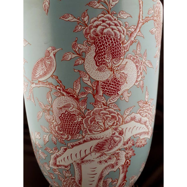 Early 20th Century Chinese Porcelain Flower and Bird Bangchuiping For Sale - Image 5 of 8