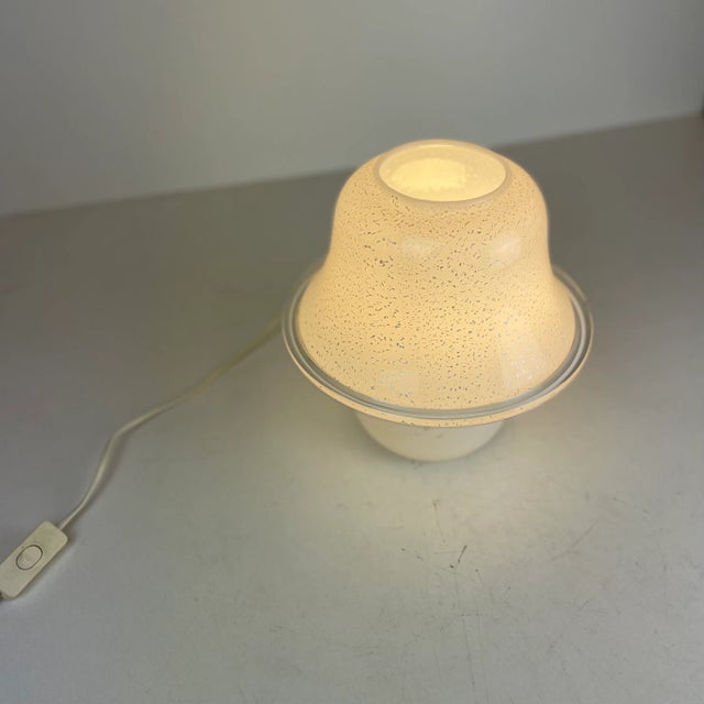 Murano Glass Mushroom Table Lamp, 1980s For Sale - Image 3 of 17