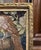 Green 18th Century French Aubusson Tapestry Fragment in Carved Gilt Frame For Sale - Image 8 of 8