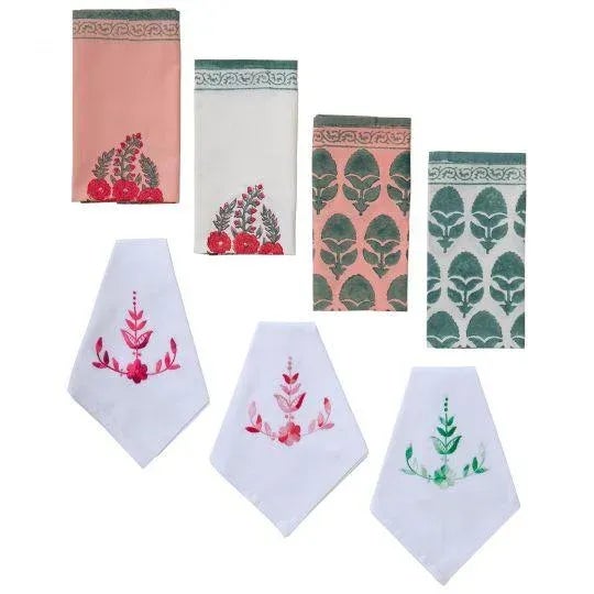 From the Arabic word for garden, meadow, and paradise, our Roza Collection offers a fabulous assortment of two Mughal...