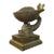 Antique 19th Century French Empire Gilt Bronze Dolphin & Sea Shell Inkwell For Sale