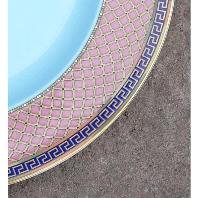 Versace, a salad plate from the Russian Dream series, Ikarus, produced by Rosenthal in the 90s. It is a collector's item,...