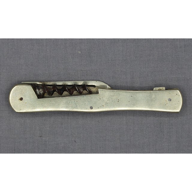 19th Century 19th Century Hunter or Soldier's Travel Folding Fork & Corkscrew For Sale - Image 5 of 6