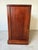 Vintage Serpentine-Front Mahogany Three-Drawer Nightstand / Bachelor’s Chest For Sale - Image 9 of 12
