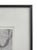 Late 20th Century Original Abstract Graphite Drawing on Paper by Artist Dan Ratliff For Sale - Image 5 of 8