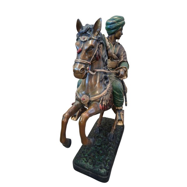 Knight on Horseback, 1990, Bronze For Sale - Image 4 of 9