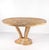 Light Yellow Vintage Rattan Dining Table For Sale - Image 8 of 12