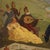 Wood Italian Artist, Landscape with Characters, 1945, Oil Painting on Masonite, Framed For Sale - Image 7 of 13