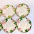 Mid-Century Americana Boho Chic Franciscan Desert Rose Bread & Butter Plates - Set of 6 For Sale - Image 11 of 11
