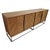 Mid-Century Modern Modern Chevron Salvaged Wood Sideboard Credenza For Sale - Image 3 of 6
