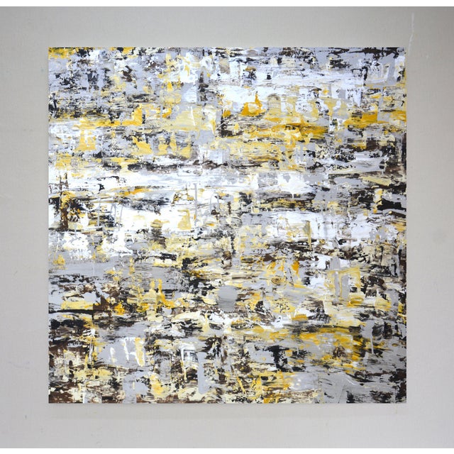 In creating this artwork, I dove into the chaotic beauty of abstraction, using textured layers of black and white...