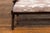 Antique Natural Edge Settee with Custom Upholstery and Rustic Character For Sale - Image 9 of 13