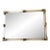 Monumental Italian Venetian “Torciglione” Torchon Murano Glass Wall Mirror by SimoEng For Sale