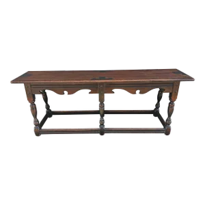 19th Century Flint's Fine Furniture Edwardian Walnut Bench