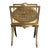 Antique French Gilt Painted Magazine Rack For Sale