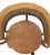 Vintage Mexican Equipal Pigskin & Cedar Barrel-Back Bar Stools - Pair For Sale - Image 4 of 6