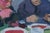 Soviet Era Oil Painting: Ukrainian Family, Socialist Realism Art 39-60 For Sale - Image 4 of 6