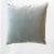 Shabby Chic Sanderson Country House Moody Teal Floral Decorative Pillow With Down/Feather Insert For Sale - Image 3 of 3