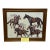 Oil Sporting Portrait of Lady Butt’s Horse Racing Champion Filly Jacinth of Brook Stud, Cheveley C1973 Framed by Peter Biegel For Sale
