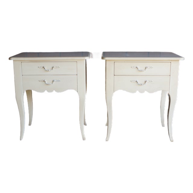 Ethan Allen Maison Nightstands ~ a Pair For Sale
