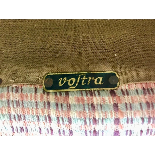 This Vostra 602 easy chair was designed by Jens Risom for Knoll Assoc. Inc. in the early 1950s and was manufactured by...