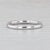 0.30ctw Ruby Diamond Wedding Band 14k White Gold Stackable Ring Size 5 For Sale In Greensboro - Image 6 of 8