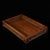 Huali Rosewood Rectangular Tray With Openwork Carving For Sale - Image 9 of 9