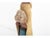 Aharon Bezalel Mid 20th Century David Kalderon Abstract Ceramic Woman Sculpture For Sale - Image 4 of 7