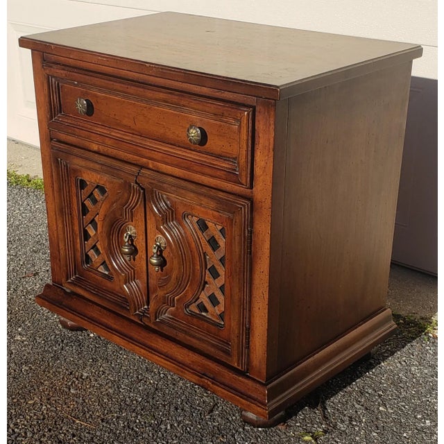 Wood Danker 1960 Vintage Walnut Nightstand For Sale - Image 7 of 8