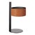 Metal and Leather Table Lamp by Victor Vasilev for Oluce For Sale - Image 9 of 9