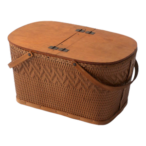 Mid-Century Redmon Picnic Basket Set