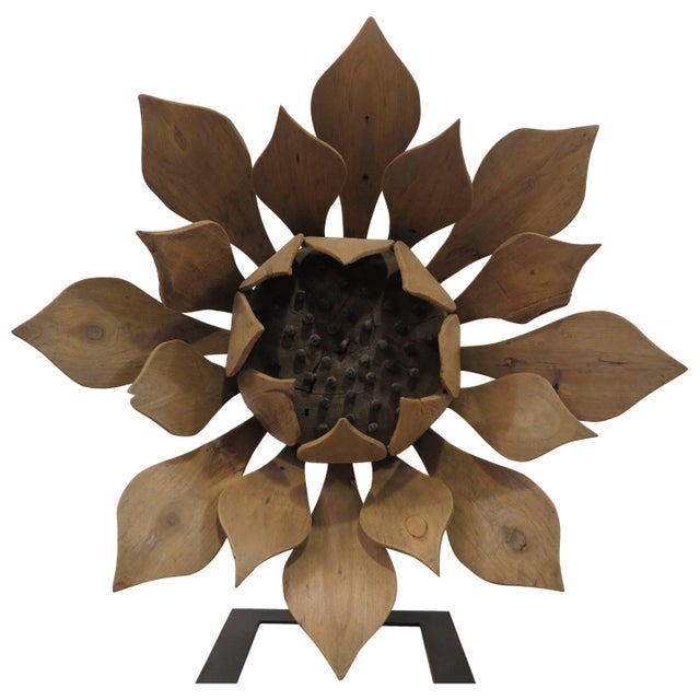 Early 20th Century Folk Art Flower For Sale - Image 11 of 11