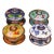 Vintage Cloisonné Enamel Lidded Bowls With Saucers – Floral & Bird Motif - Set of 4 For Sale