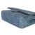 Gemstone Blue Bleached Chain Printed Denim Medium Classic Double Flap Bag For Sale - Image 7 of 9