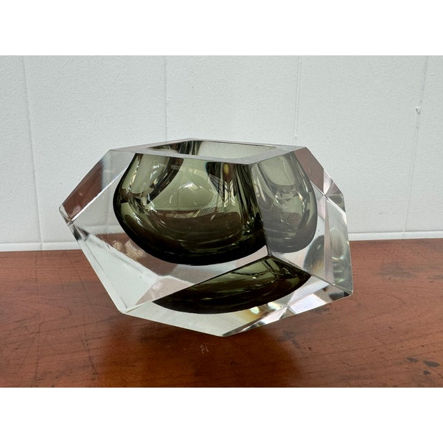 1960s Murano Glass Ashtray attributed to Flavio Poli for Seguso, 1960s For Sale - Image 5 of 13