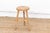 19th Century Rustic Minimalist Wooden Stool For Sale - Image 5 of 8