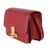 Celine Red Smooth Calfskin Small Classic Box Bag For Sale - Image 4 of 8
