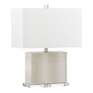 20.5-Inch H Table Lamp - Cream For Sale
