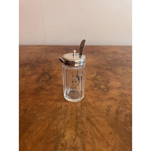 Antique Edwardian Silver-Plated Cruet Set, 1900, Set of 5 For Sale - Image 4 of 7