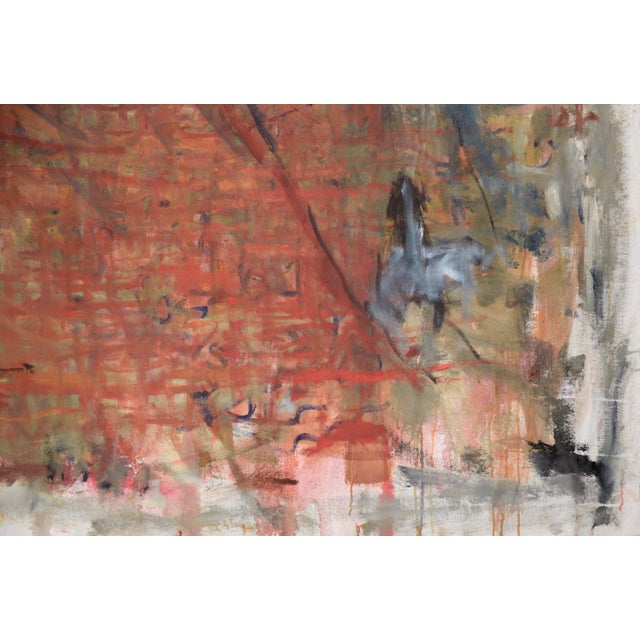 1990s Vintage Large Scale Neo-Expressionist Figurative Oil Painting by Daniel David Fuentes For Sale - Image 5 of 8