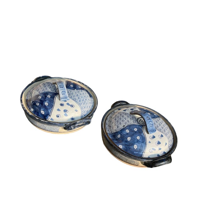 Blue Late 20th Century Japanese Sometsuke Entertaining Set- 71 Pieces For Sale - Image 8 of 12